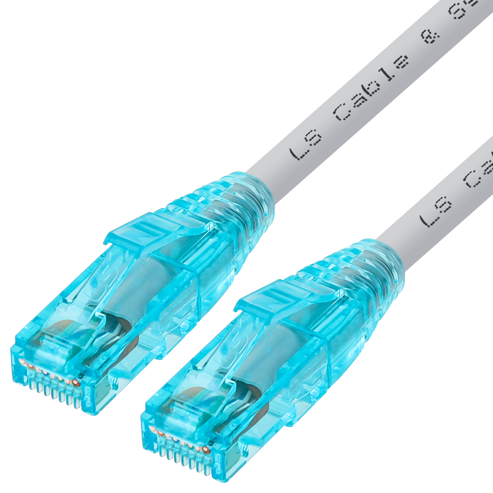 LS전선 CAT.6 UTP 랜 케이블 10m, 그레이 NMX-LS6100G