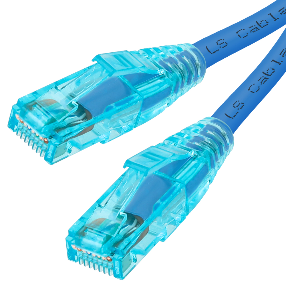 LS전선 CAT.6 UTP 랜 케이블 50m, 블루 NMX-LS6500BL