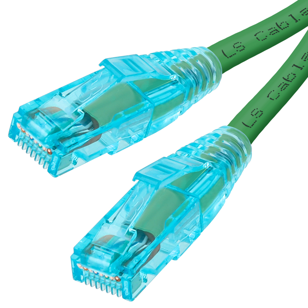 LS전선 CAT.6 UTP 랜 케이블 20m, 그린 NMX-LS6200GN