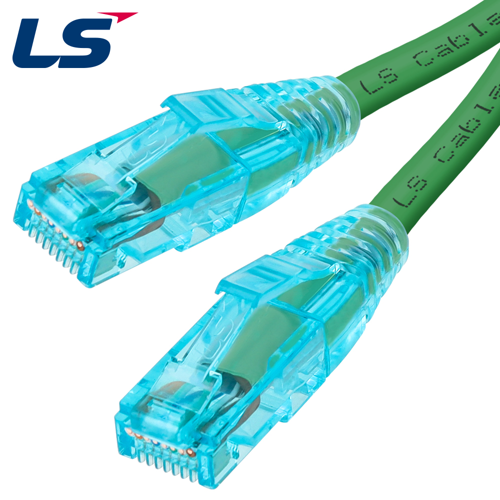 LS전선 CAT.6 UTP 랜 케이블 50m, 그린 NMX-LS6500GN