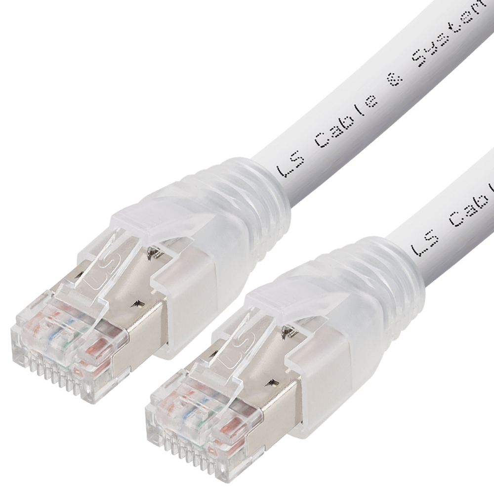 LS전선 CAT.7 S/FTP 랜 케이블 40m, 그레이 LS-PC-SSP7-GY-400