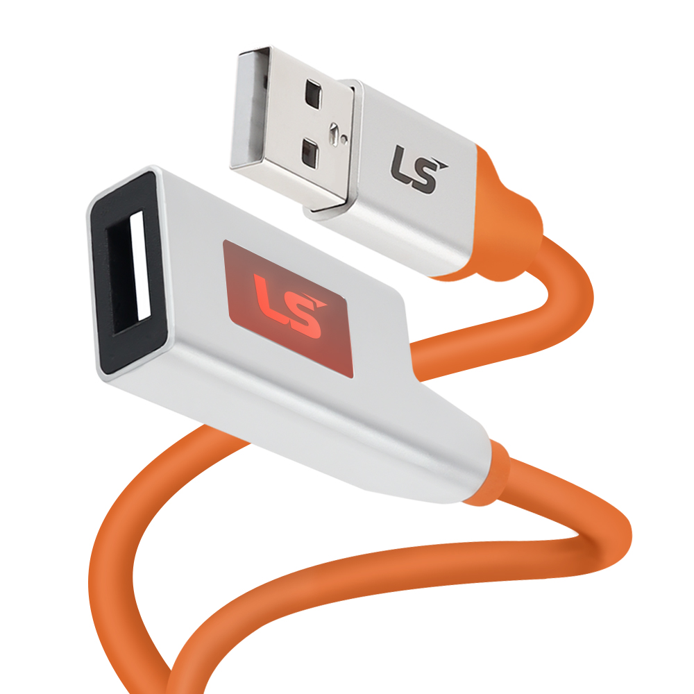 LS전선 USB2.0 슈퍼라이프사이클 High-Flex 연장 리피터 40m LS-UBAF-20AH-400