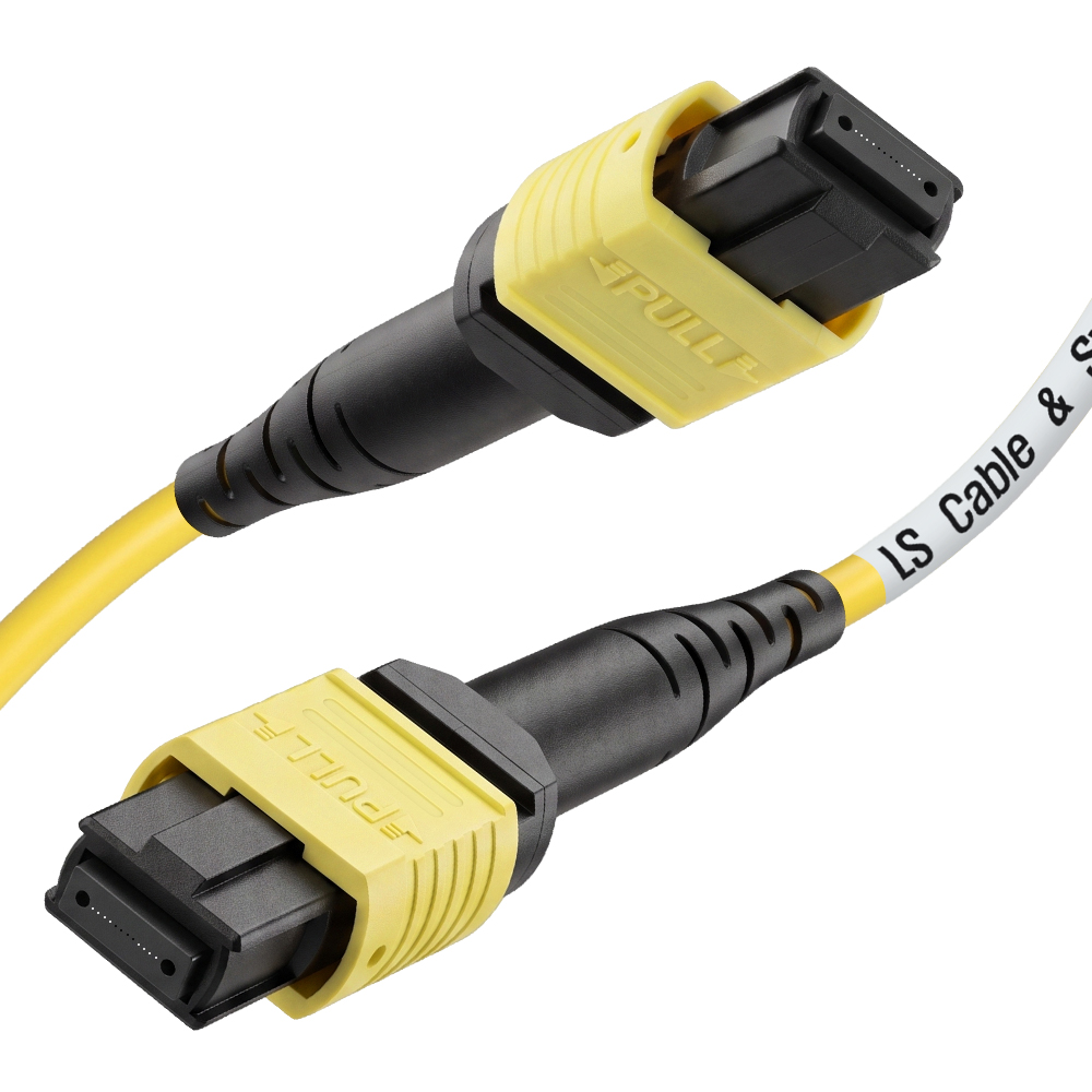 LS전선 SM 8C MPO 광점퍼코드 2m LS-MTC-FF-SM-08ZB-002