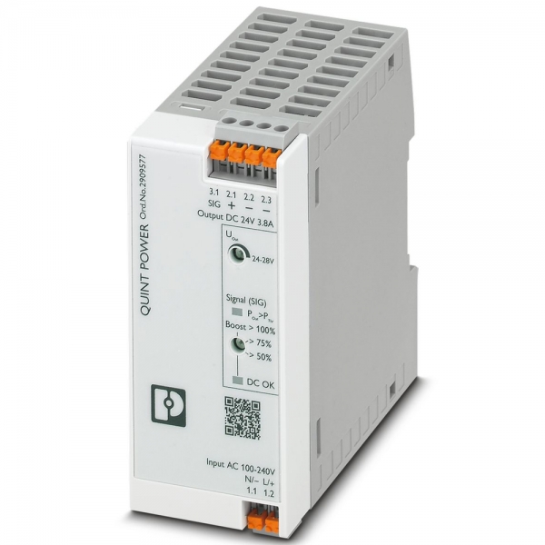 피닉스컨택트 QUINT4-PS/1AC/24DC/3.8/PT 전원 공급 장치 2909577