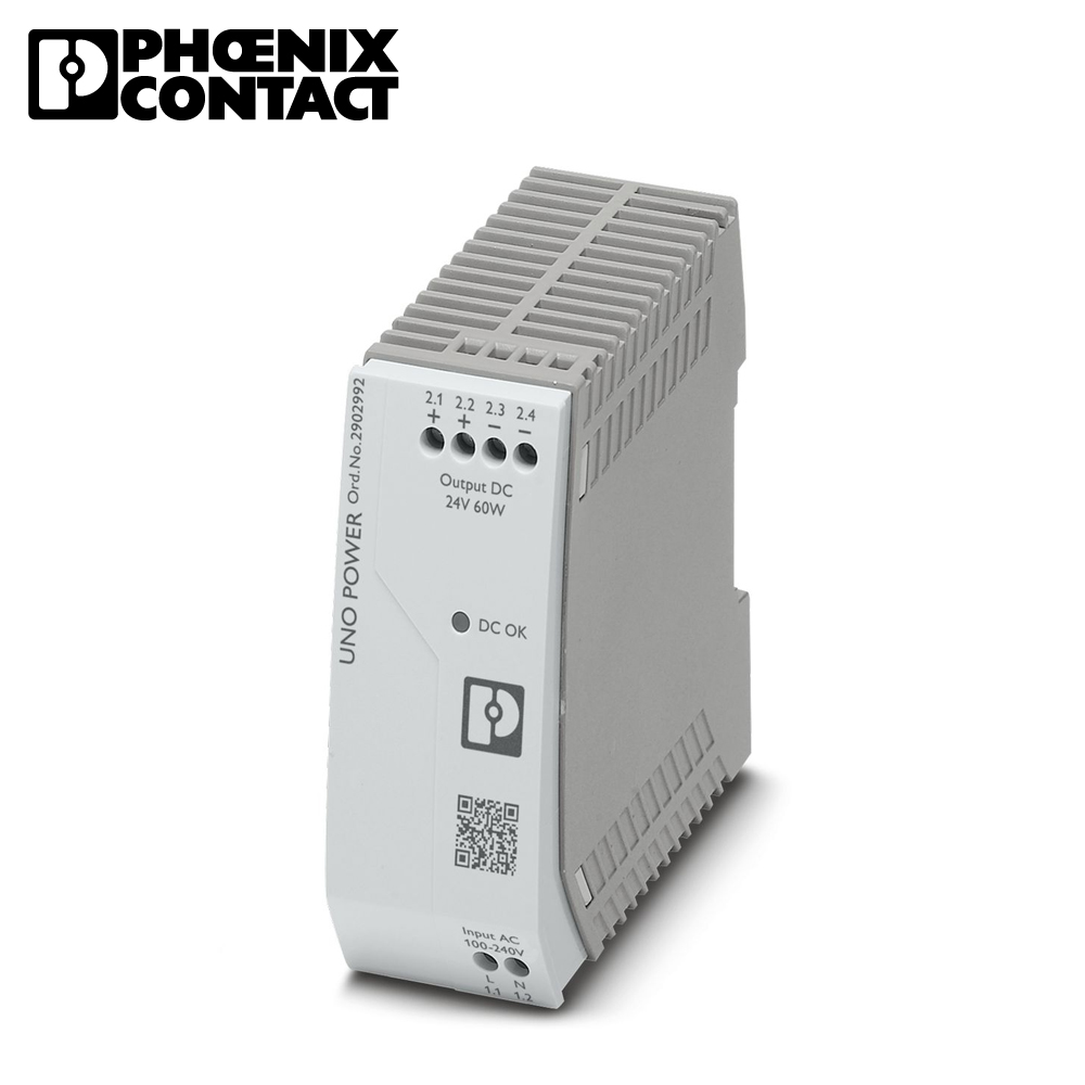 피닉스컨택트 UNO-PS/1AC/24DC/ 60W 전원 공급 장치 2902992