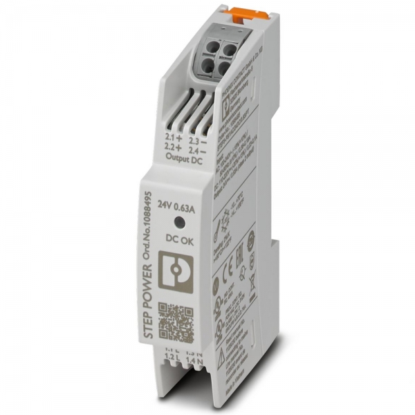 피닉스컨택트 STEP3-PS/1AC/24DC/0.63/PT 전원 공급 장치 1088495