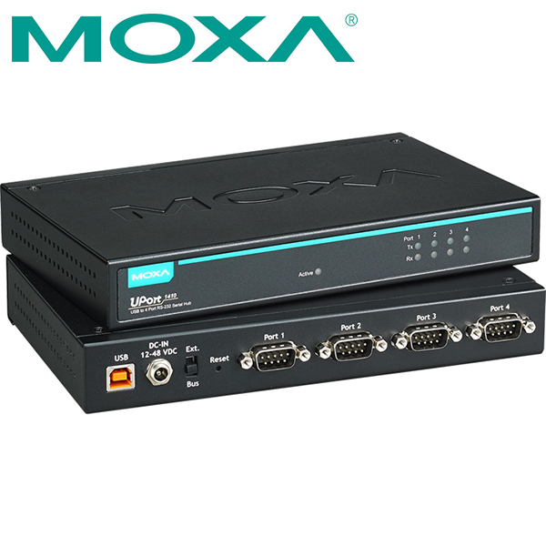 MOXA USB2.0 to 4포트 RS232 시리얼 컨버터 UPort 1410