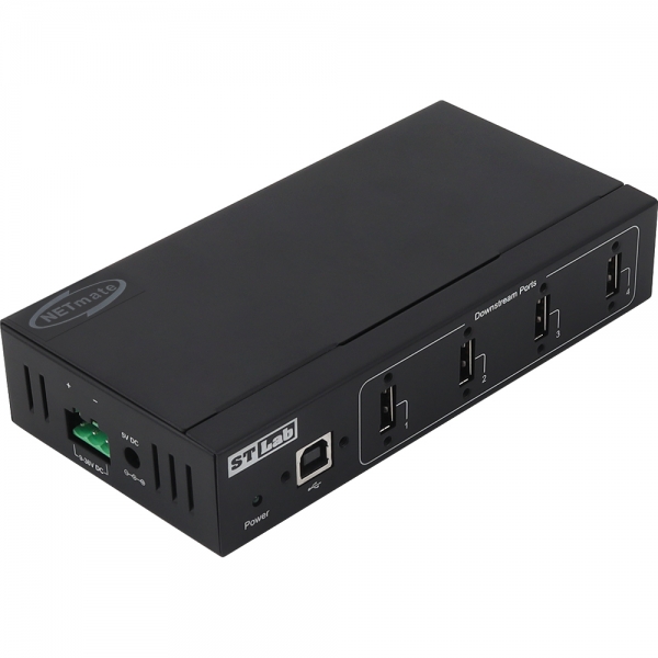 강원전자 넷메이트 산업용 USB2.0 4포트 허브 IU-170