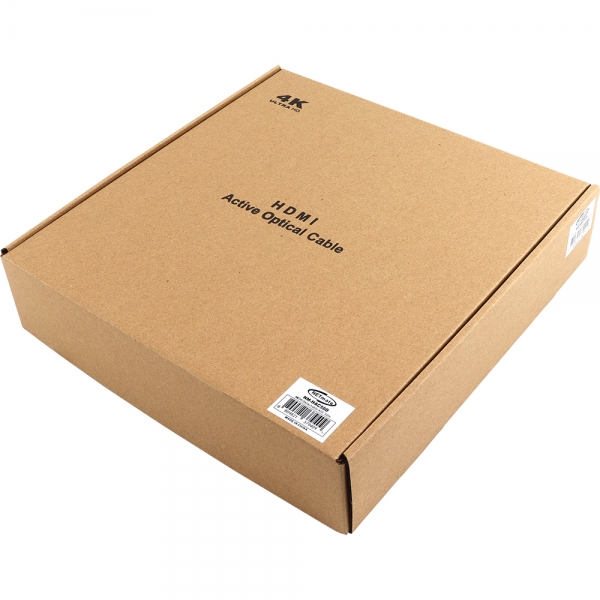 강원전자 넷메이트 HDMI2.0 Hybrid AOC 배관용 케이블 50m (블랙) NM-HAC50D