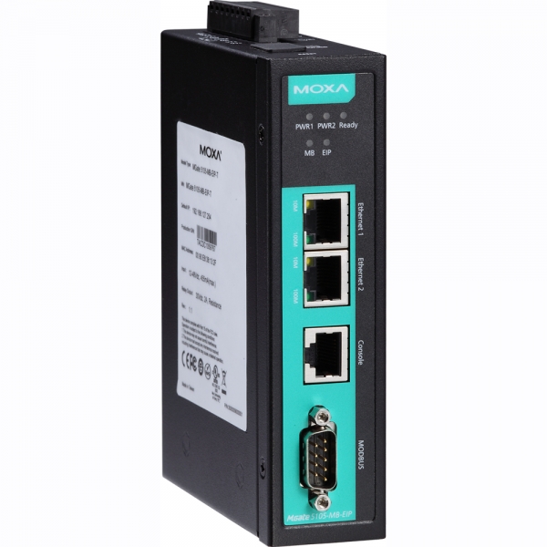 MOXA Modbus to EtherNet/IP 산업용 게이트웨이 MGate 5105-MB-EIP