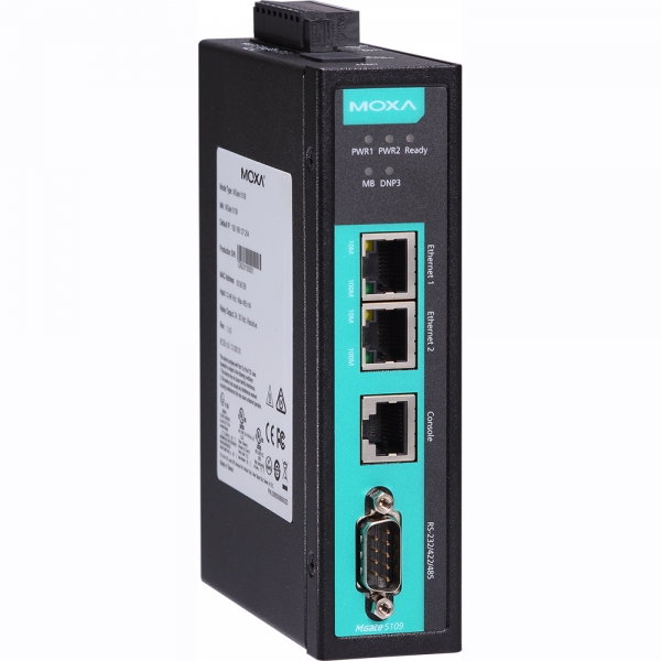 MOXA Modbus to DNP3 산업용 게이트웨이 MGate 5109