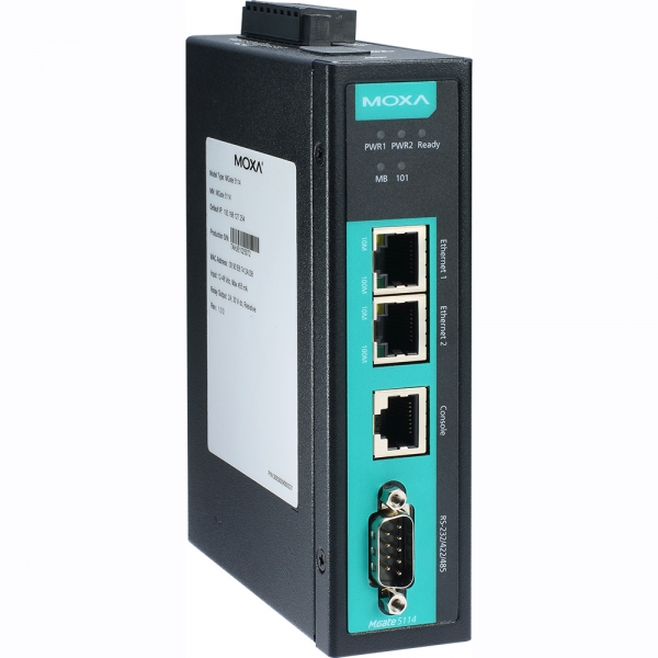 MOXA Modbus, IEC 60870-5-101 to IEC 60870-5-104 산업용 게이트웨이 MGate 5114