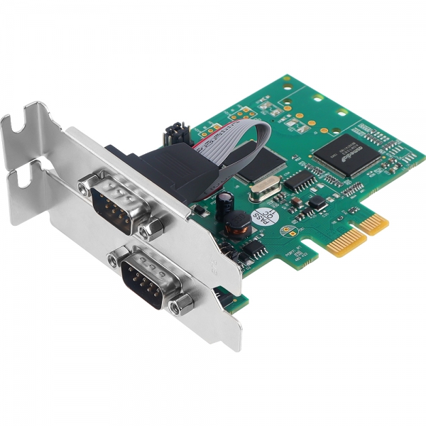강원전자 넷메이트 PCI Express 2포트 RS422/485 시리얼카드(슬림PC겸용) NM-SSP422
