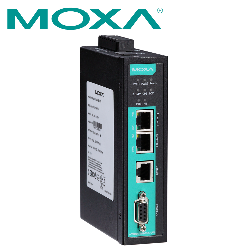 MOXA PROFIBUS to PROFINET 산업용 게이트웨이 MGate 5102-PBM-PN-T