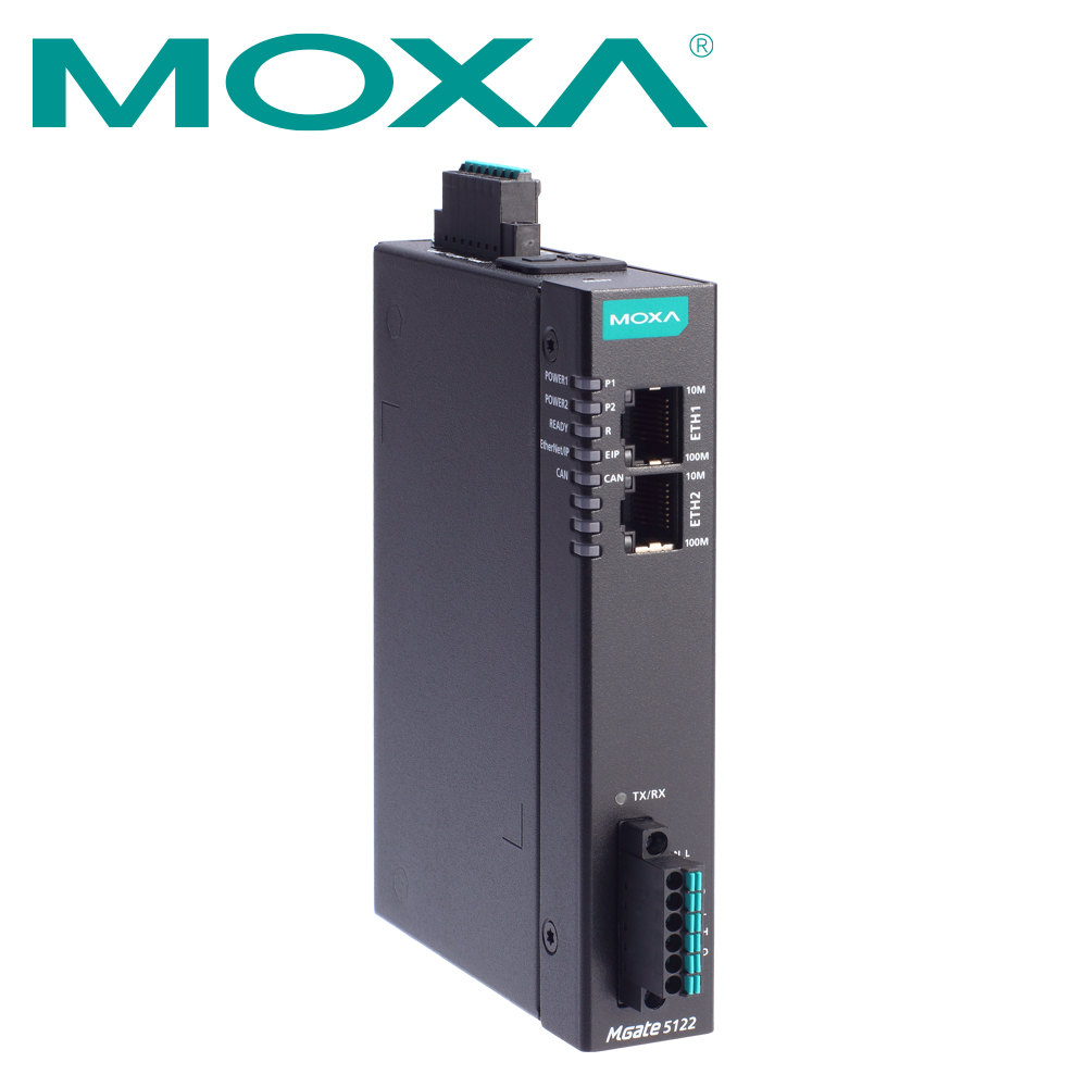 MOXA CANopen/J1939 to EtherNet/IP 산업용 게이트웨이 MGate 5122-T