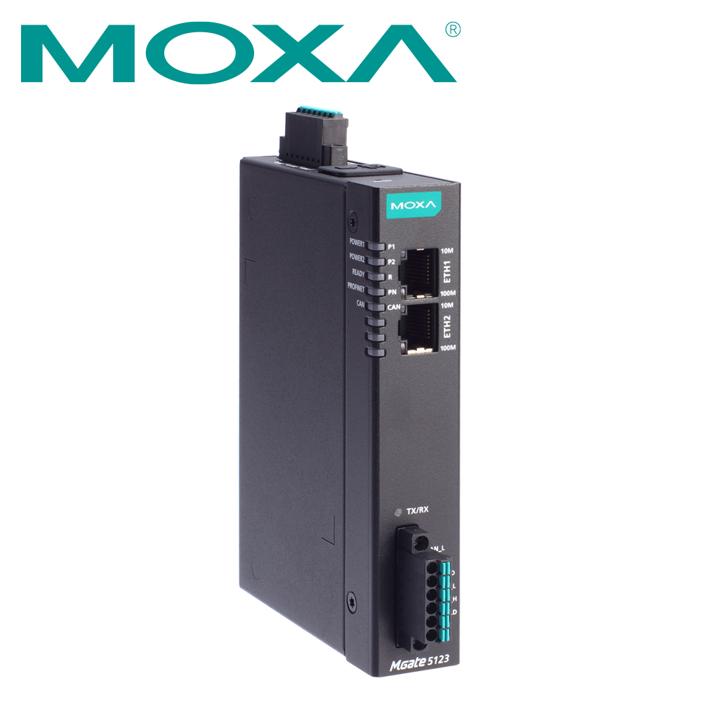 MOXA CANopen/J1939 to PROFINET 산업용 게이트웨이 MGate 5123