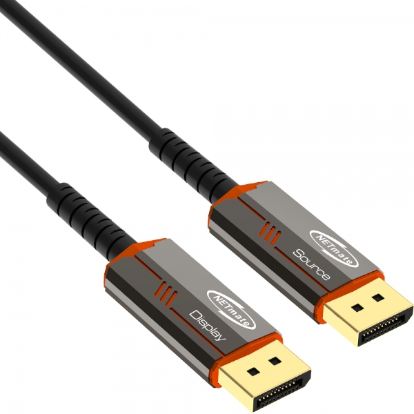 강원전자 넷메이트 DisplayPort 2.1 DP40 Hybrid AOC 케이블 15m NM-DAP15R