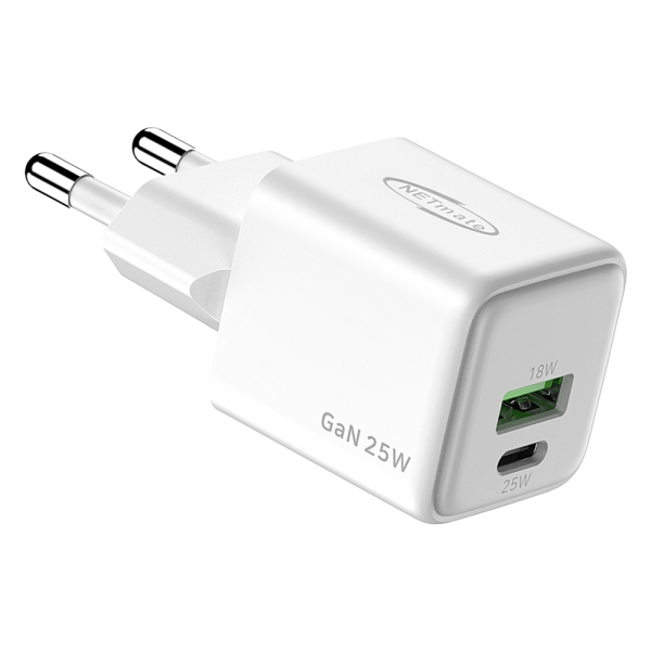 강원전자 넷메이트 USB PD 25W GaN 초고속 멀티 충전기 NM-GN025W