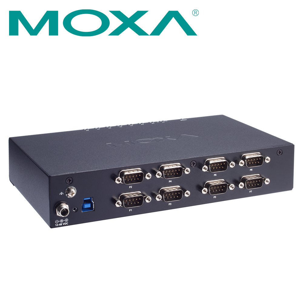 MOXA USB3.0 to 8포트 RS232/422/485 시리얼 컨버터 UPort 1650-8-G2
