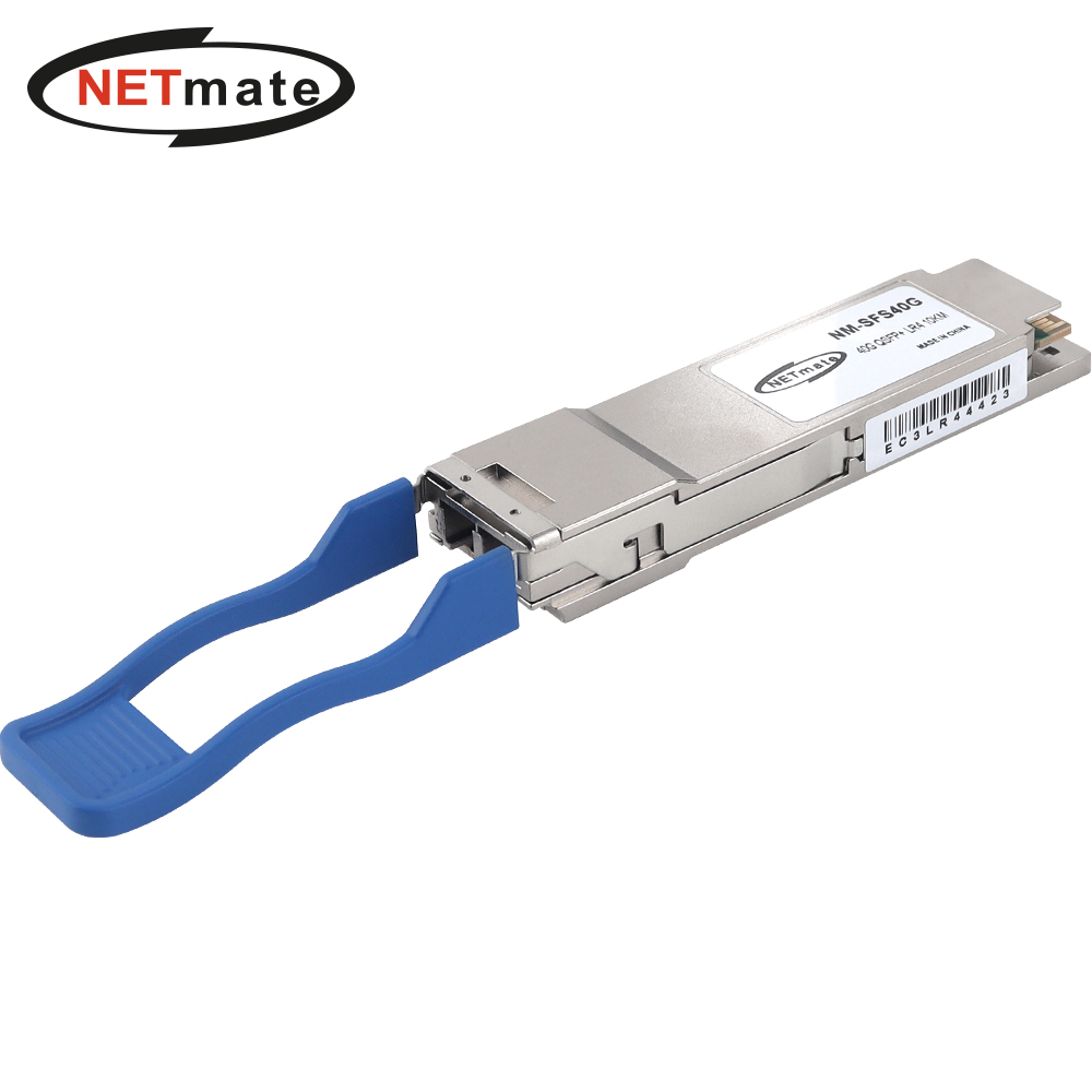 강원전자 넷메이트 40G 싱글모드 QSFP+ LR4 광 모듈(10km) NM-SFS40G