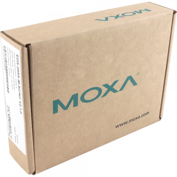 MOXA 산업용 4+1포트 스위칭 허브(SC/멀티/광 1포트) EDS-205A-M-SC
