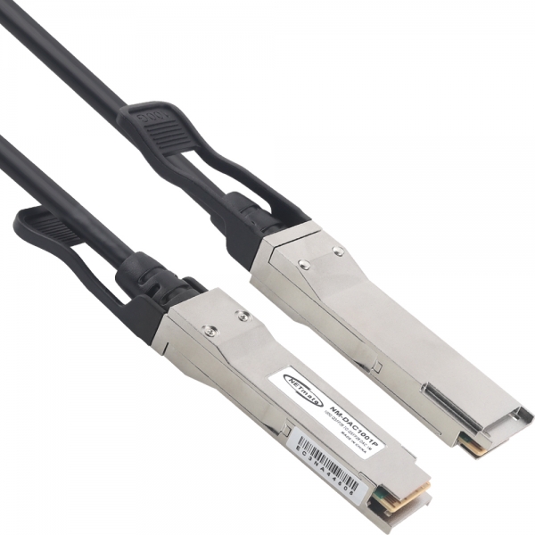강원전자 넷메이트 100G QSFP28 DAC 광 모듈 케이블 1m NM-DAC1001P