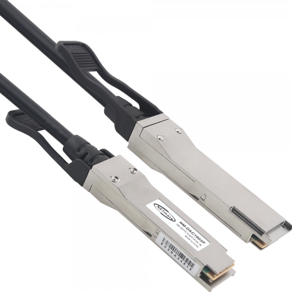 강원전자 넷메이트 100G QSFP28 DAC 광 모듈 케이블 3m NM-DAC1003P