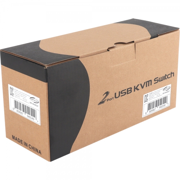 강원전자 넷메이트 4K 60Hz HDMI KVM 2:1 스위치(USB) NM-HK4602P