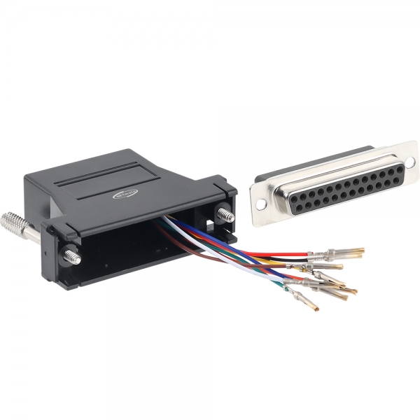 강원전자 넷메이트 DB25F / RJ-45 조합 커넥터 NM-G2545FF