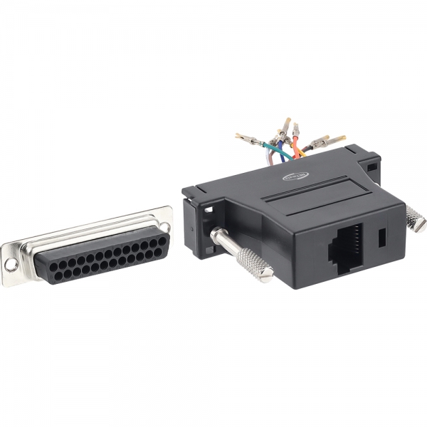 강원전자 넷메이트 DB25F / RJ-45 조합 커넥터 NM-G2545FF