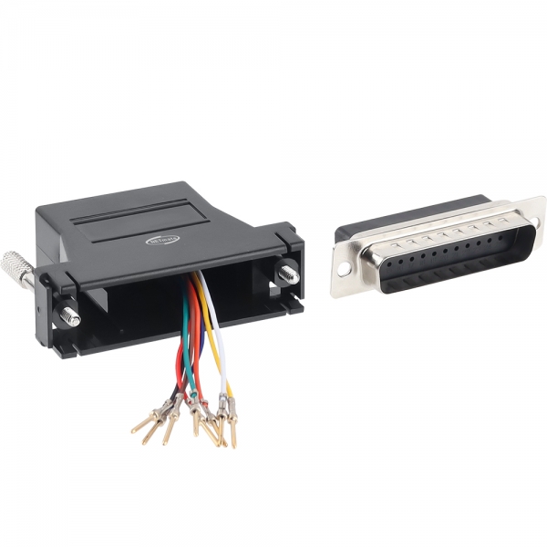 강원전자 넷메이트 DB25M / RJ-45 조합 커넥터 NM-G2545MF
