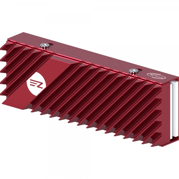 강원전자 넷메이트 M.2 SSD 알루미늄 방열판 (레드) [EZDIY-FAB] NM-DPI0759