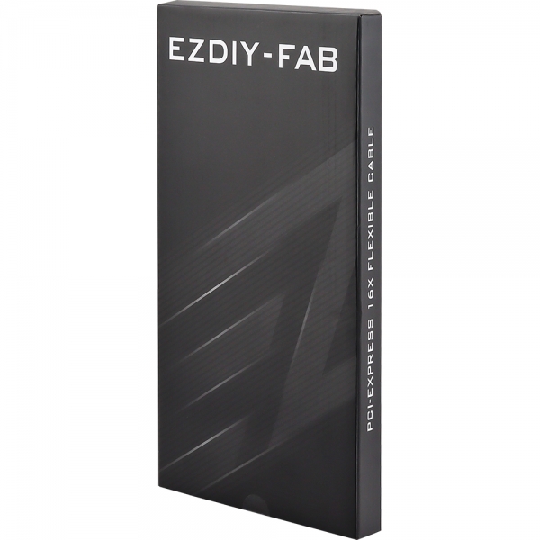 강원전자 넷메이트 PCI-E 4.0 라이저 케이블 200mm (블랙/일자형) [EZDIY-FAB] NM-DPC1722
