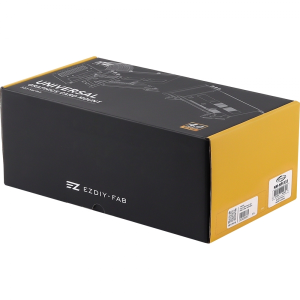 강원전자 넷메이트 PCI-E 4.0 라이저 케이블 지지대 키트 (블랙) [EZDIY-FAB] NM-HPI333
