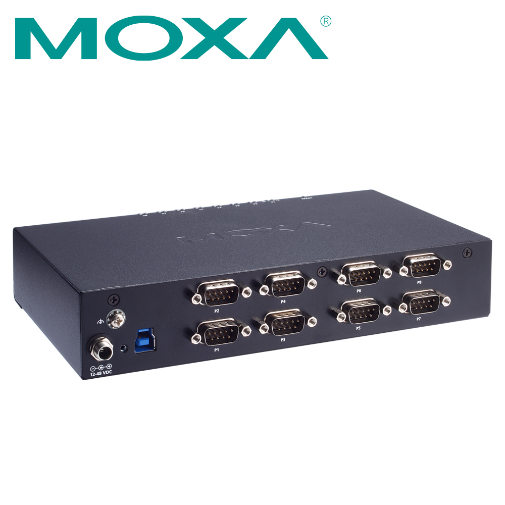 MOXA USB3.0 to 8포트 RS232 시리얼 컨버터 UPort 1610-8-G2