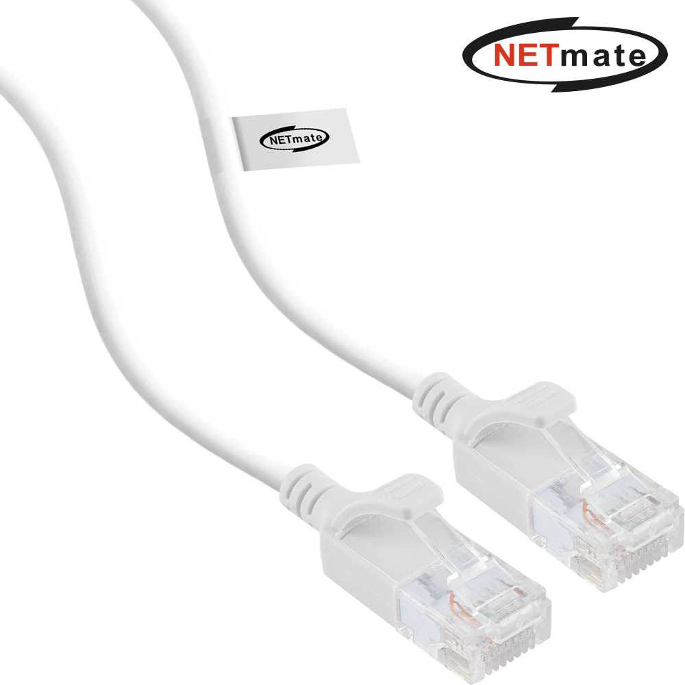 강원전자 넷메이트 CAT.6A UTP Flexible Slim 랜 케이블 1.5m NM-FC6A15