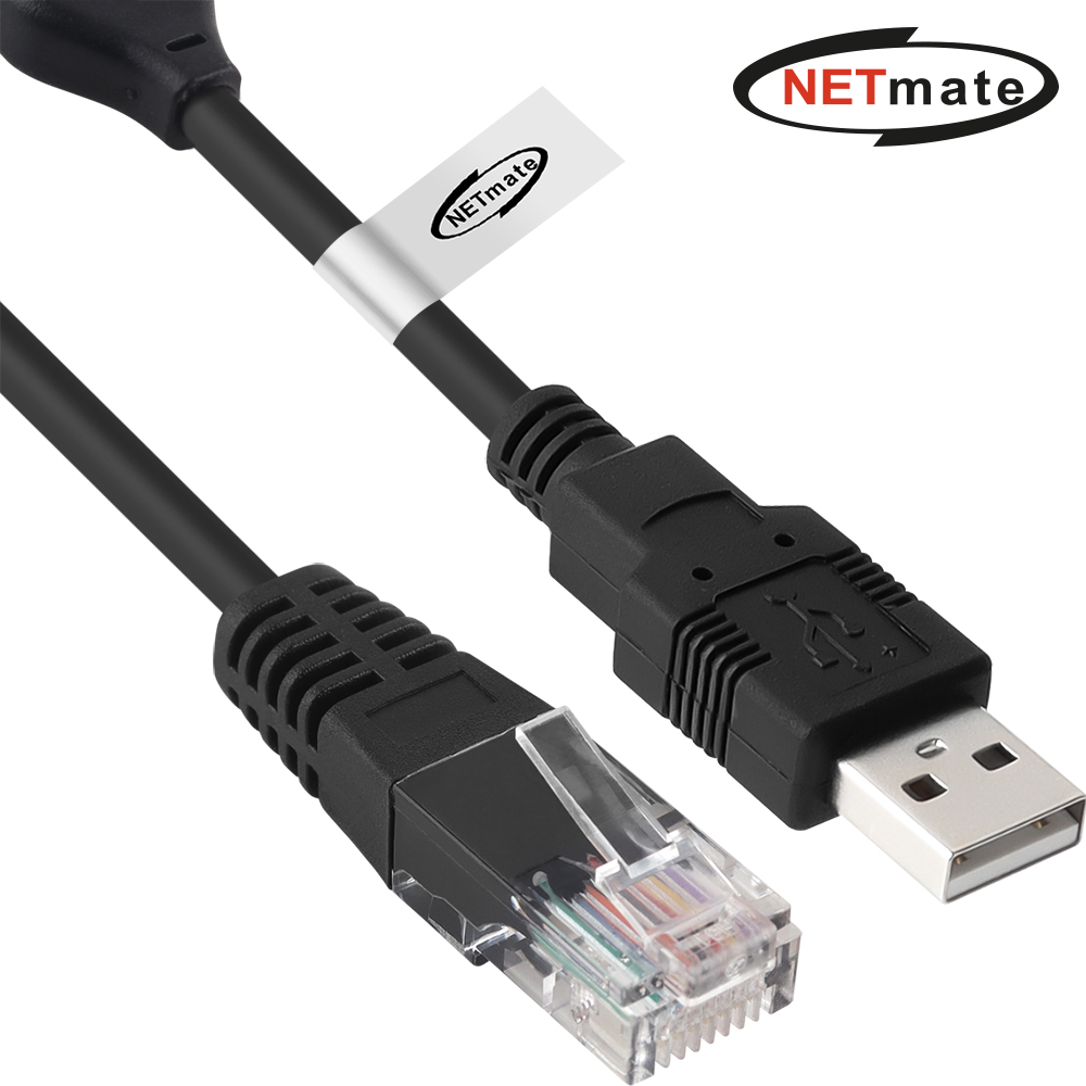 강원전자 넷메이트 USB2.0 RS232(RJ-45) 시리얼 컨버터 NM-UAR232