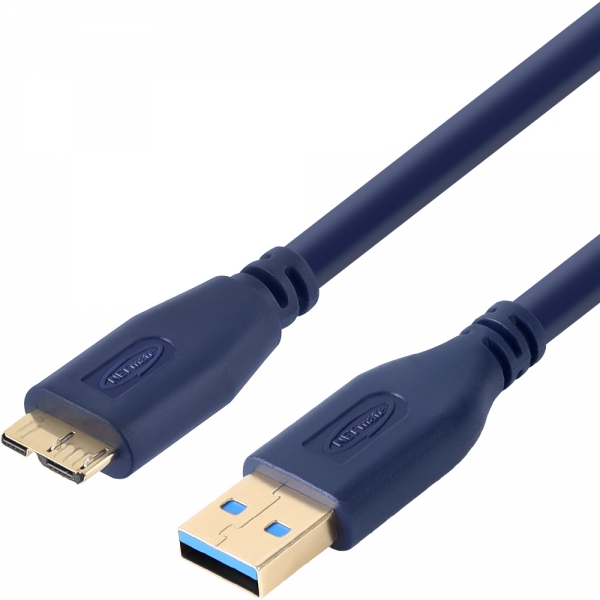 강원전자 넷메이트 USB3.0 AM-MicroB 케이블 3m NM-UM330DB