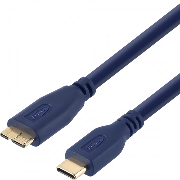 강원전자 넷메이트 USB3.0 CM-MicroB 케이블 1m NM-UCM310DB