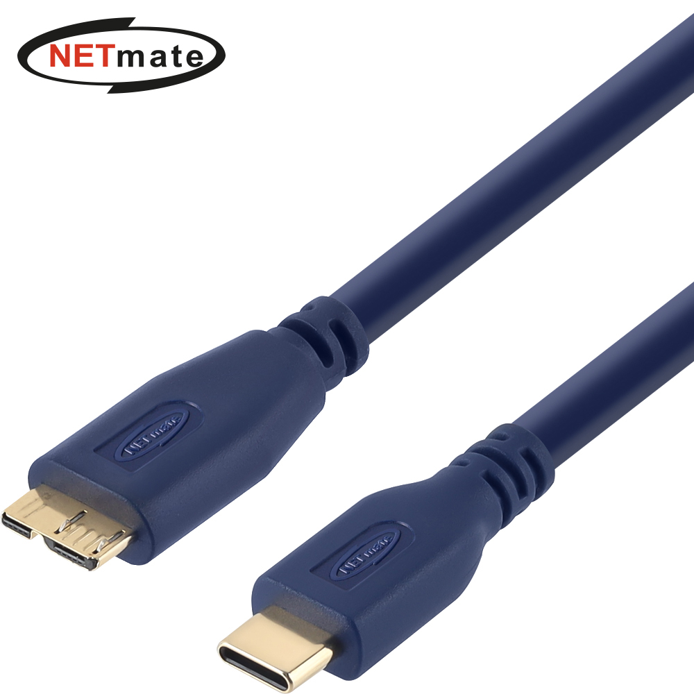 강원전자 넷메이트 USB3.0 CM-MicroB 케이블 3m NM-UCM330DB