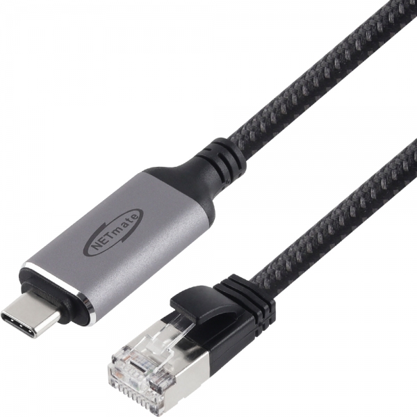강원전자 넷메이트 랜케이블 일체형 USB Type C 기가비트 랜카드 (3m) NM-UCRJ30