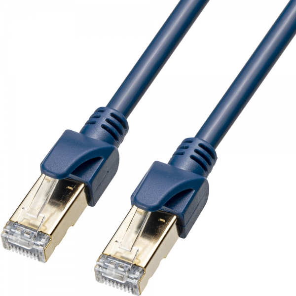 강원전자 산와서플라이 CAT.6A UTP 산업용 랜 케이블 3m (네이비 블루) KB-H6A-03NV