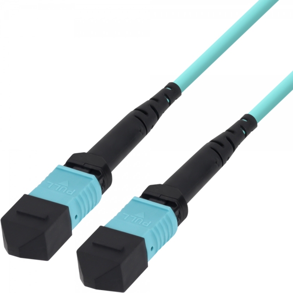 강원전자 넷메이트 OM3 8C MPO 광점퍼코드 15m NM-MP3815