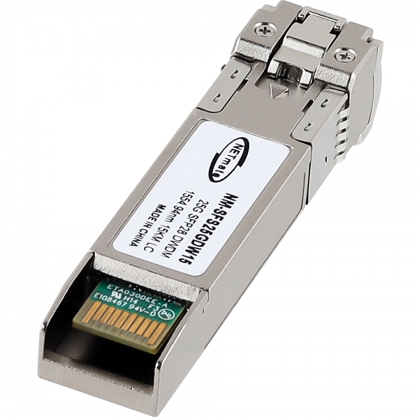 강원전자 넷메이트 25G 싱글모드 SFP28 DWDM 광 모듈(C28 1554.94nm/15km) NM-SFS25GDW15