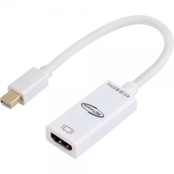 강원전자 넷메이트 Mini DP to HDMI 컨버터(4K60Hz) NM-MDH0460