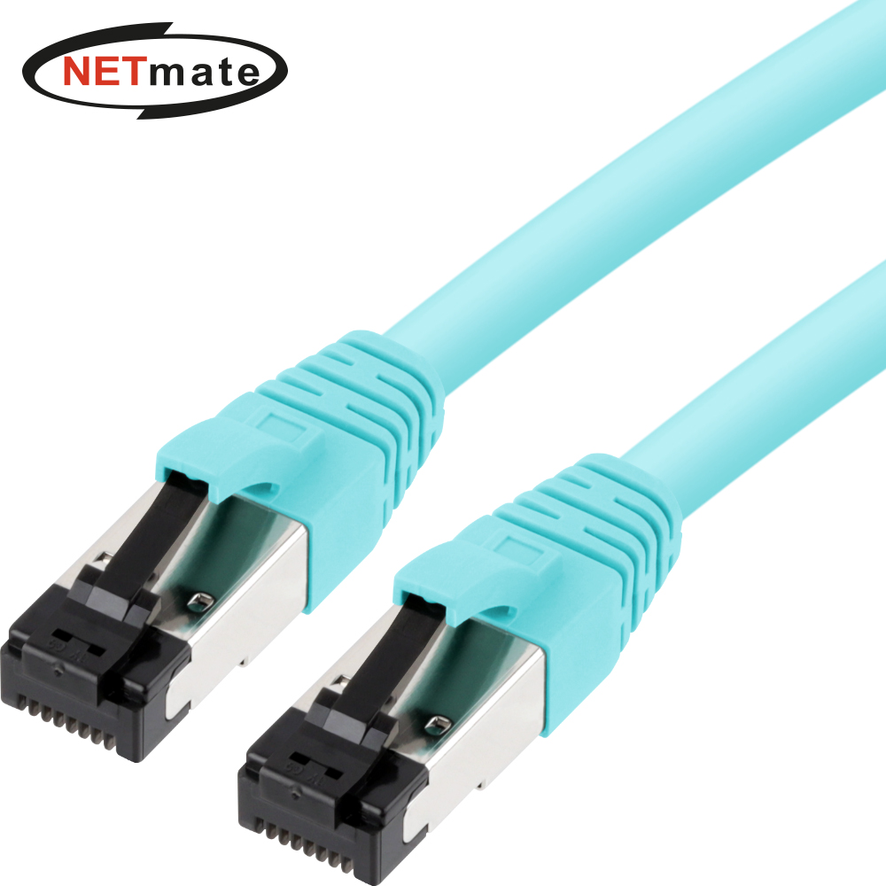 강원전자 넷메이트 CAT.6A SFTP PoE 랜 케이블 25m NM-P6AS25