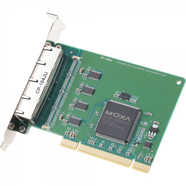 MOXA PCI 4포트 RS232 시리얼카드(RJ-45/케이블 별매) CP-104JU