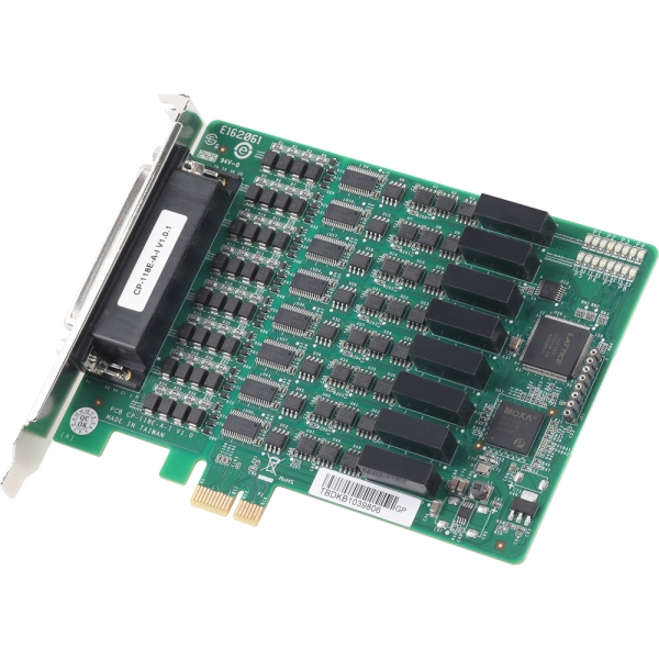 MOXA PCI Express 8포트 RS232/422/485 아이솔레이션 시리얼카드(케이블 별매) CP-118E-A-I