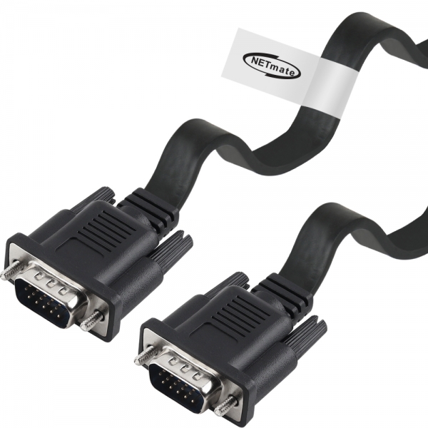 강원전자 넷메이트 RGB 모니터 FLAT 케이블 15m NMC-FR150B