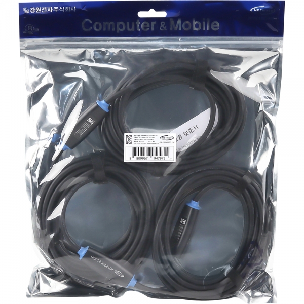 강원전자 넷메이트 USB3.0 AM-CF 연장 리피터 15m CBL-302AMCF-15P